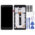 TFT LCD Screen for Nokia 2.1 Digitizer Full Assembly with Frame (Black)