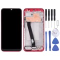 TFT LCD Screen for Xiaomi Redmi 7 Digitizer Full Assembly with Frame(Red)