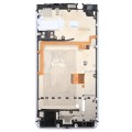 OEM LCD Screen for BlackBerry Keyone Digitizer Full Assembly with Frame(Silver)