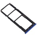 For OPPO Realme 3 SIM Card Tray + SIM Card Tray + Micro SD Card Tray (Blue)
