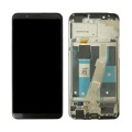 TFT LCD Screen for OPPO A83 Digitizer Full Assembly with Frame (Black)