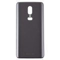 For OnePlus 6 Back Cover (Jet Black)