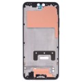 Front Housing LCD Frame Bezel Plate with Side Keys for Huawei Y9 (2019)(Black)
