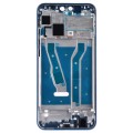 Front Housing LCD Frame Bezel Plate with Side Keys for Huawei Y9 (2019)(Blue)