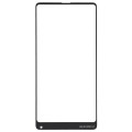 Front Screen Outer Glass Lens for Xiaomi Mi Mix2(Black)