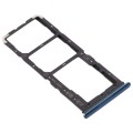 For vivo Y3 SIM Card Tray + SIM Card Tray + Micro SD Card Tray (Dark Blue)
