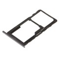 SIM Card Tray + SIM Card Tray / Micro SD Card Tray for Motorola Moto G5S(Black)