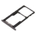 SIM Card Tray + SIM Card Tray / Micro SD Card Tray for Motorola Moto G5S(Black)