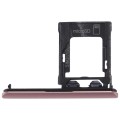 SIM / Micro SD Card Tray, Double Tray for Sony Xperia XZ1(Pink)