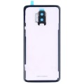 For OnePlus 6T Battery Back Cover with Camera Lens (Transparent)