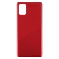 For Samsung Galaxy A31 Battery Back Cover (Red)