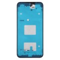 For Samsung Galaxy A01  Front Housing LCD Frame Bezel Plate (Black)
