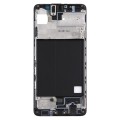 For Samsung Galaxy A51  Front Housing LCD Frame Bezel Plate (Black)