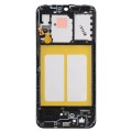 For Samsung Galaxy A10e Front Housing LCD Frame Bezel Plate (Black)
