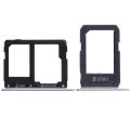 For Galaxy A5108 / A7108 2 SIM Card Tray + Micro SD Card Tray (Grey)