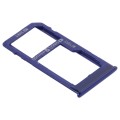 For Samsung Galaxy A60 SIM Card Tray + SIM Card Tray / Micro SD Card Tray (Blue)