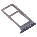 For Samsung Galaxy S20 SIM Card Tray + Micro SD Card Tray (Black)