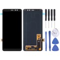 Original Super AMOLED LCD Screen for Galaxy A8+ (2018) / A730 with Digitizer Full Assembly (Black)