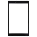 For Galaxy Tab A 8.0 (2019) SM-T295 (LTE Version) Front Screen Outer Glass Lens (Black)