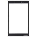 For Galaxy Tab A 8.0 (2019) SM-T295 (LTE Version) Front Screen Outer Glass Lens (Black)