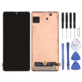 Original Super AMOLED LCD Screen for Galaxy A71 4G with Digitizer Full Assembly (Black)