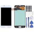 OLED LCD Screen for Samsung Galaxy S6 with Digitizer Full Assembly (White)