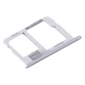 For Samsung Galaxy Tab A 10.1 (2019) / SM-T515 SIM Card Tray + Micro SD Card Tray (Silver)