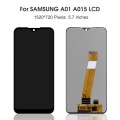 Original PLS TFT LCD Screen (Flex Cable Wide) for Samsung Galaxy A01 (Black)