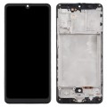 TFT LCD Screen for Samsung Galaxy A31 / SM-A315 Digitizer Full Assembly with Frame (Black)