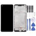 OEM LCD Screen for Samsung Galaxy A21s / SM-A217 Digitizer Full Assembly with Frame (Black)