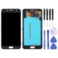 OLED LCD Screen for Galaxy C8, C710F/DS, C7100 with Digitizer Full Assembly (Black)