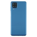 For Samsung Galaxy A12 Battery Back Cover (Blue)