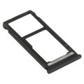 For Samsung Galaxy Tab A 8.0 2019 SM-T295 SIM Card Tray + Micro SD Card Tray (Black)
