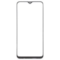 For Samsung Galaxy A30s 10pcs Front Screen Outer Glass Lens (Black)