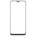 For Samsung Galaxy A40s 10pcs Front Screen Outer Glass Lens (Black)