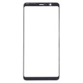 For Samsung Galaxy A8 Star / A9 Star 10pcs Front Screen Outer Glass Lens (Black)