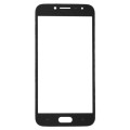 For Samsung Galaxy J2 Pro (2018), J250F/DS 10pcs Front Screen Outer Glass Lens (Black)