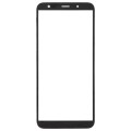 For Samsung Galaxy J6, J600F/DS, J600G/DS  10pcs Front Screen Outer Glass Lens (Black)