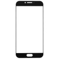For Samsung Galaxy A8 (2016) / A810 10pcs Front Screen Outer Glass Lens (Black)