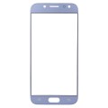 For Samsung Galaxy J7 (2017) / J730 10pcs Front Screen Outer Glass Lens (Blue)