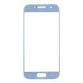 For Samsung Galaxy A7 (2017) / A720 10pcs Front Screen Outer Glass Lens (Blue)