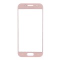 For Samsung Galaxy A3 (2017) / A320 10pcs Front Screen Outer Glass Lens (Pink)