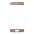 For Samsung Galaxy A3 (2017) / A320 10pcs Front Screen Outer Glass Lens (Gold)