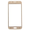 For Samsung Galaxy J5 / J500 10pcs Front Screen Outer Glass Lens (Gold)