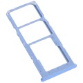 For Samsung Galaxy M12 SM-M127 SIM Card Tray + SIM Card Tray + Micro SD Card Tray (Blue)