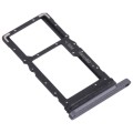 For Samsung Galaxy Tab A7 10.4 (2020) SM-T505 SIM Card Tray + Micro SD Card Tray (Black)