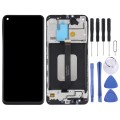 Original LCD Screen for Samsung Galaxy A60 SM-A606 Digitizer Full Assembly with Frame (Black)