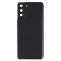 For Samsung Galaxy S21+ 5G Battery Back Cover with Camera Lens Cover (Black)