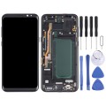 OLED LCD Screen for Samsung Galaxy S8+ SM-G955 Digitizer Full Assembly with Frame (Black)
