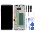 OLED LCD Screen for Samsung Galaxy S8+ SM-G955 Digitizer Full Assembly with Frame (Gold)